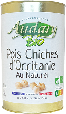 Pois chiches BIO d'Occitanie 4000g -ref. : 410061